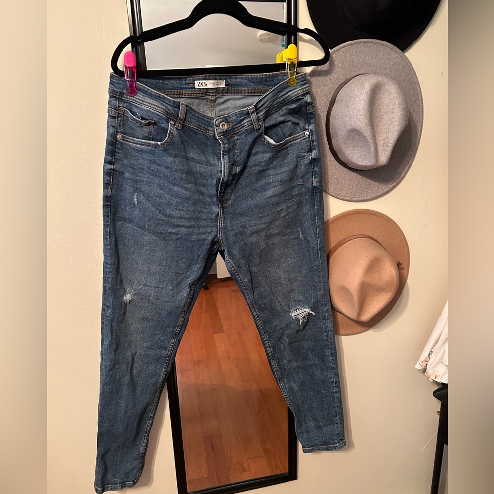 Distressed Zara Skinny Jeans